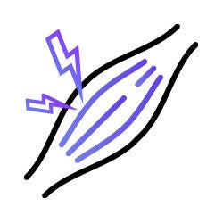  Muscle cramp icon