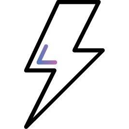  Lightning bolt icon