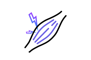  Muscle cramp icon