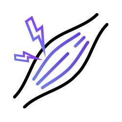  Muscle cramp icon