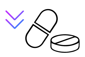 Pills and tablet icon