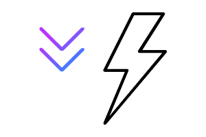 Lightning bolt icon