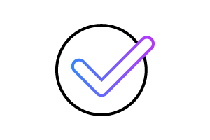   Check mark icon